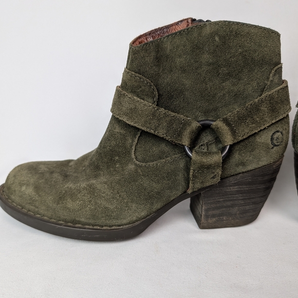Born Suede Ankle Boots - Picture 10 of 16
